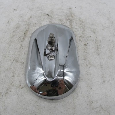 Harley Davidson Aftermarket Chrome Teardrop Oval Custom Mirror Head Re