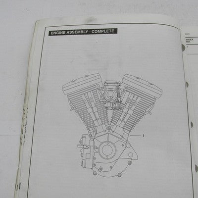 Harley Davidson Official Factory 1997 Softail Models Parts Catalog 994