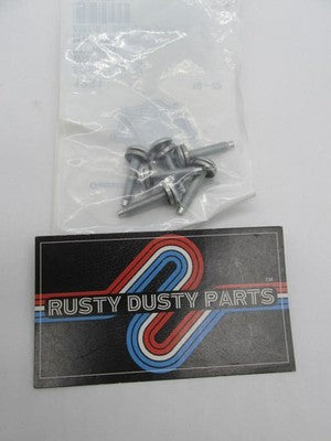 LOT of 6 Harley OEM NOS 8-32 x 3/4" Torx Button-Head Screws w/ Washers