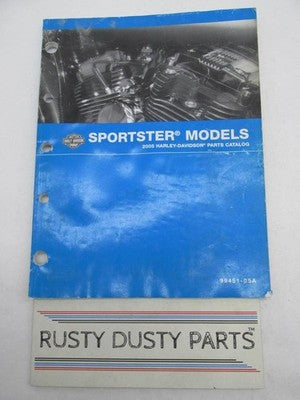 Harley-Davidson Official Facotry 2005 Sportster Parts Catalog 99451-05