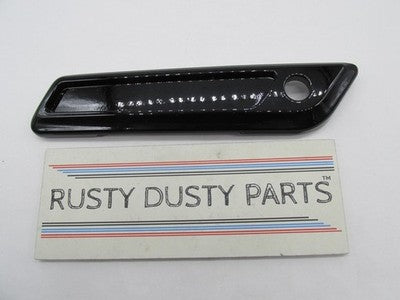 Harley Davidson Genuine NOS Black Saddlebag Latch Faceplate 90200984 D