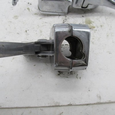 Pair of Harley 72-81 XL FX FL Chrome Brake & Clutch Hand Control Lever