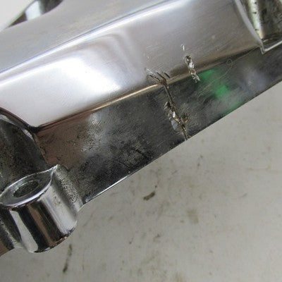 Harley Davidson OEM Chrome Outer Primary Cover FX Shovelhead Road Rash