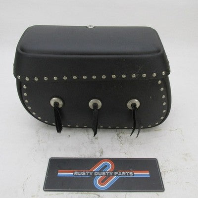 LeatherLyke OEM Studded Left Side Hard Saddlebag Locking Luggage Missi