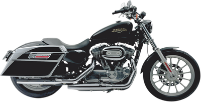 Cycle Visions Bagster Saddlebag Mount Black CV7500