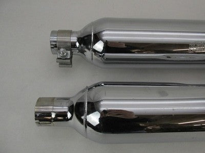 Pair of Harley Davidson Genuine Stock Exhaust Mufflers 65539-95A 65538
