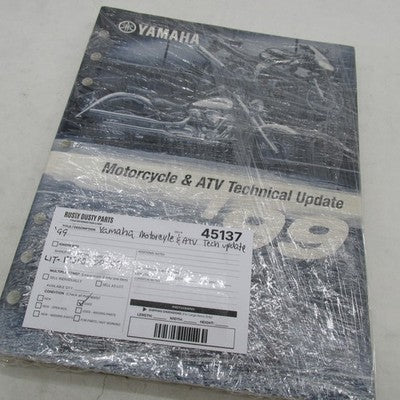 Yamaha OEM 99 Motorcycle ATV Tech Update Factory Manual Book LIT-17500