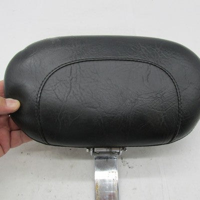 Mustang Adjustable Smooth Driver Backrest w/Chrome Studs Harley Tourin