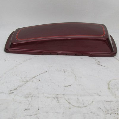 Harley OEM 93-13 Touring Right Saddlebag Lid Luxury Rich Red Stripe 90