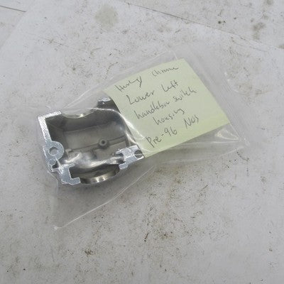 Harley Davidson OEM Chrome Lower Left Handlebar Switch Housing Pre-96