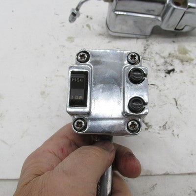 Pair of Harley 72-81 XL FX FL Chrome Brake & Clutch Hand Control Lever
