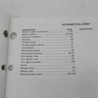 Harley Davidson Genuine FXSTDSE Model 2003 Parts Catalog 99430-03