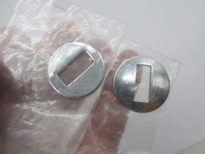 Lot of 2 Harley Davidson Aermacchi Genuine NOS Foot Peg End Plate 5080