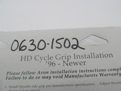 Avon Grips NOS Indian Standard 3-Ring Air Cushioned Grips 0630-1502