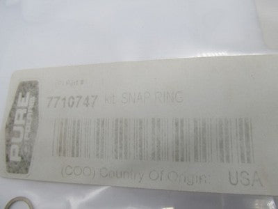LOT of 11 Polaris NOS OEM Indian Retaining Ring, Clutch/Brake 7710747