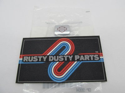 Harley-Davidson Genuine OEM NOS Grip Medallion, Chrome 14101170