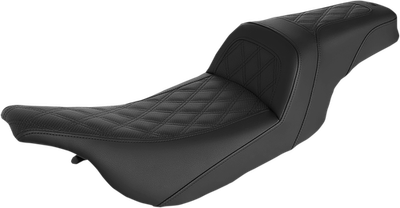 Saddlemen Slim Lattice Stitched Seat Black 897-07-162