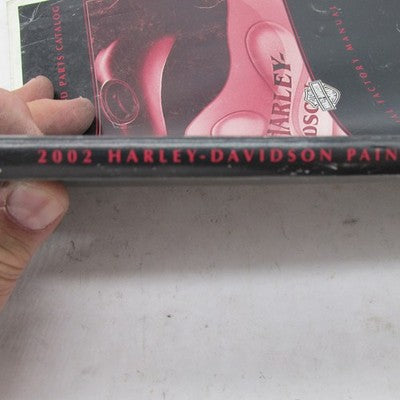 Harley Davidson Official Factory 1989-2002 Painted Parts Catalog 99489