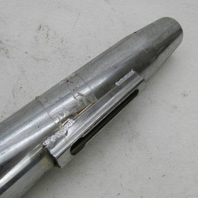Harley Vintage Paughco FuBaR Rear Exhaust Drag Pipe Chrome Chopper Bob