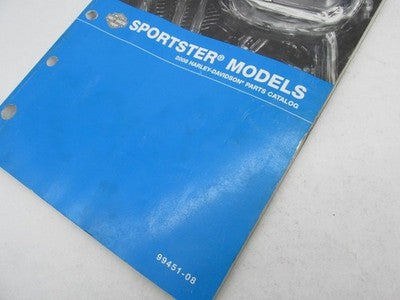 Harley-Davidson Official Factory 2008 Sportster Models Parts Catalog 9