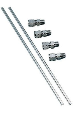 Drag Specialties Chrome Rocker Oil Lines DS-246005