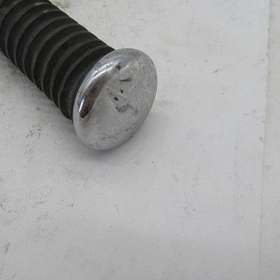 Harley Stock Passenger Ribbed Rubber Highway Footpeg w/ 3" Chrome Exte