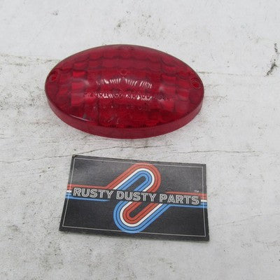 Buell Genuine Red Oval Rear Tail Light Brake Lamp Lens Y0043.02A8