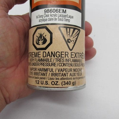 Harley Davidson Genuine NOS Hi-Temp Clear Acrylic Lacquer Paint 98606E