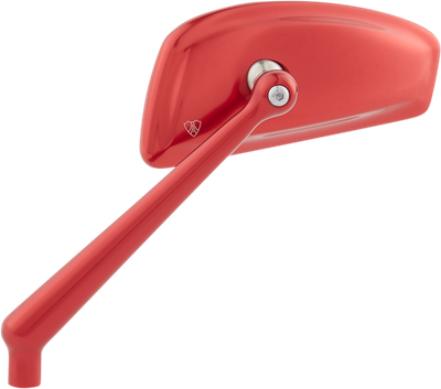 Arlen Ness Tearchop Mirror Red Lefthand 510014