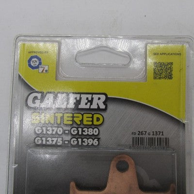 Galfer Sintered Brake Pads G1370-G1380 , G1375-G1396 1371 FD267H029