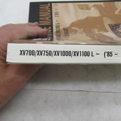 Yamaha OEM 85 XV700/XV750/XV1000/XV1100 L Service Manual Virago LIT-11