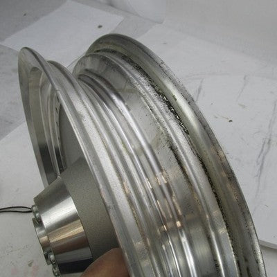 Harley OEM 00-06 Fat Boy 16x3 Solid Disc Front Wheel w/ Rotor 41038-00