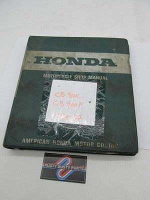 Honda Official Factory 1980-82 CB900C CB900F Shop Service Manual