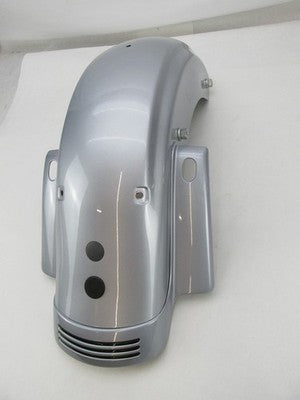 Harley NOS FHLXS Baracuda Silver Rear Fender w/ Fascia Light Bar 59500