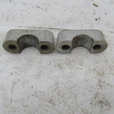 Pair of Triumph BSA Genuine Front Fork Axle Caps Fork Plugs
