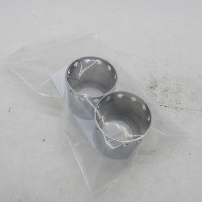 Pair of Harley Davidson OEM Chrome Rear Shock Top Chrome Covers 84+ FL