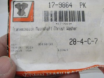 LOT of 4 V-Twin NOS Transmission Mainshaft Thrust Washer 17-9864 | 351