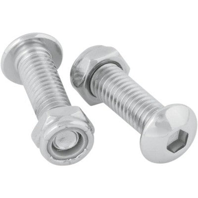 Performance Machine Chrome Hardware Kit for Contour Footpegs 0109-1021