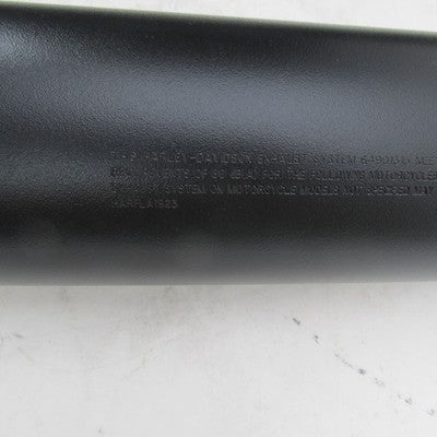 Harley-Davidson OEM 17-24 M8 Exhaust Mufflers Pair Satin Black 6490131