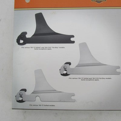 Harley Davidson Genuine NOS NIB Detachable Side Plates Chrome 53810-00