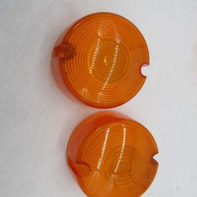 Mixed Lot of Harley Davidson OEM Amber Turn Signal Lenses and Red Refl