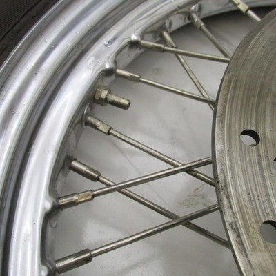 Harley-Davidson Genuine OEM 19" Spoke Front Wheel w/ Dual Disc Hub 436
