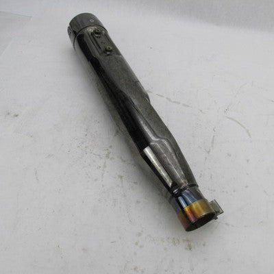 Set of Harley OEM Stock 17-24 CVO Scorched Chrome Mufflers 64901339 64