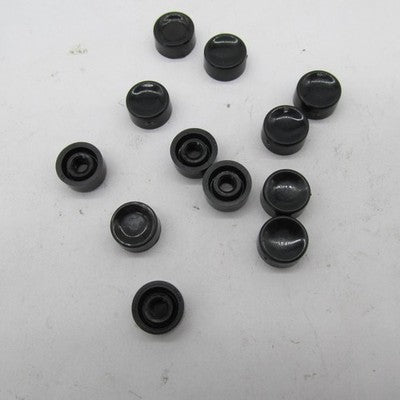 Lot of 12 Harley-Davidson OEM NOS Black Switch Button Caps 71534-72