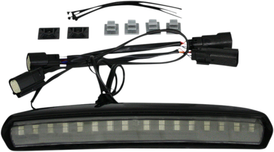 Custom Dynamics High Mount Tour-Pak Lights Gloss black w/ smoked lens CD-TP-L...