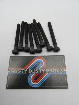 Lot of 8 Harley Davidson Genuine NOS Phillips Head Black Screws 914