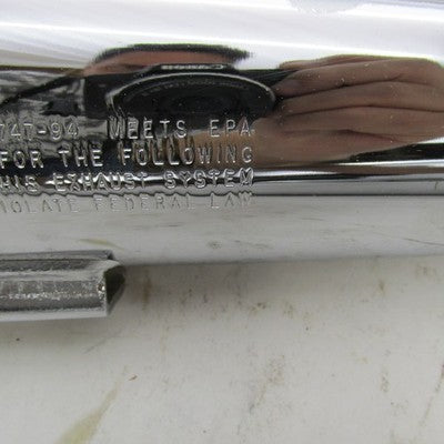 Pair of Harley Davidson Genuine Stock Exhaust Mufflers 1994+ FXDWG 657