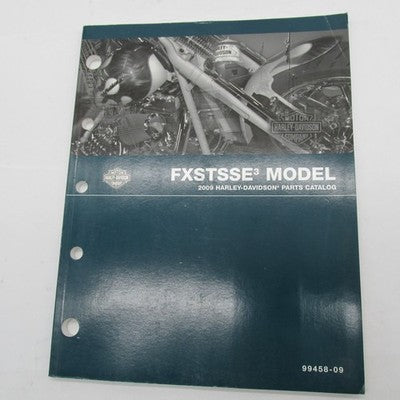 Harley-Davidson Official 2009 CVO Springer FXSTSSE3 Parts Catalog 9945