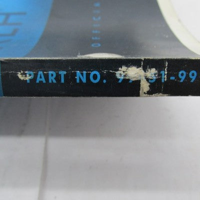 Harley-Davidson Official Factory 1999 XLH Models Parts Catalog 99451-9