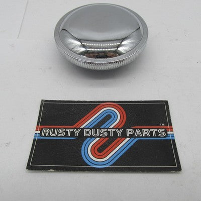 New Aftermarket Chrome Vented Gas Tank Cap for Harley-Davidson